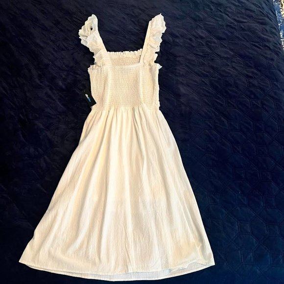 New white spring Easter Dress Small - Picture 6 of 6